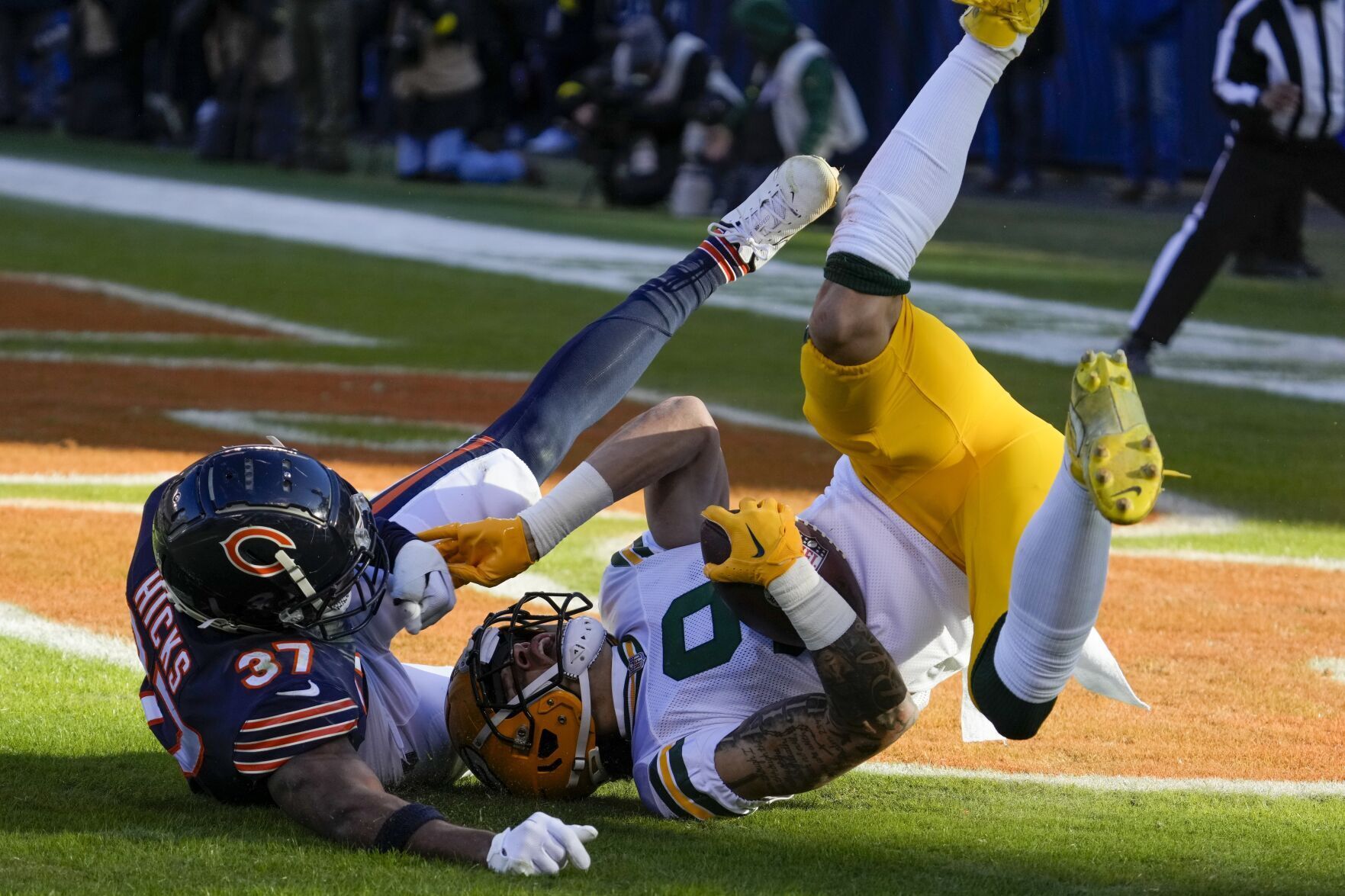APTOPIX Packers Bears Football